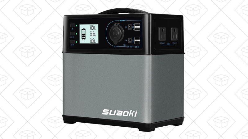 Generador eléctrico Suaoki 444Wh | $308 | Amazon | Usa el código 52J3KJGAGráfico: Shep McAllister